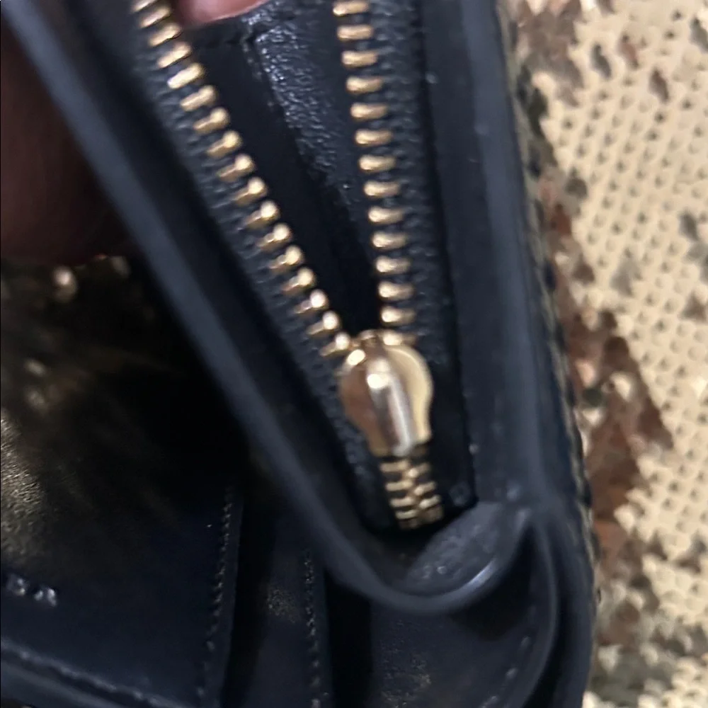 Marc Jacobs Black Leather Card Holder